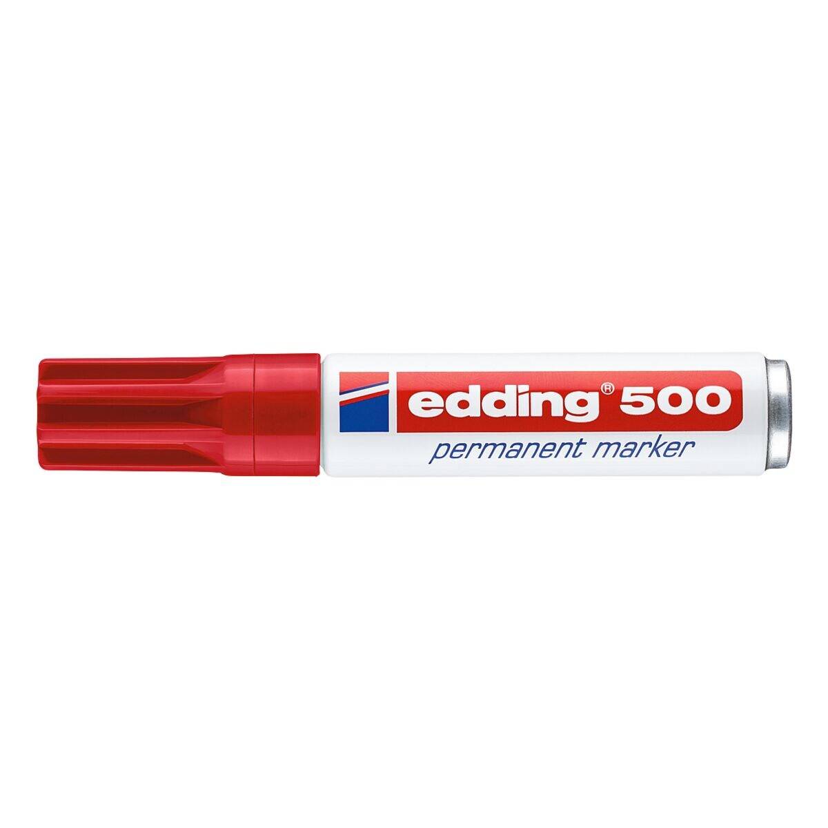 Edding edding 500 4-500002 Permanentmarker Rot wasserfest: Ja
