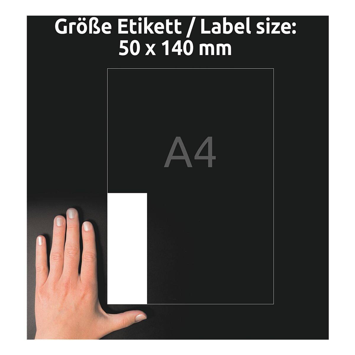 AVERY Inkjet-Magnetschild, (B)50 x (H)140 mm