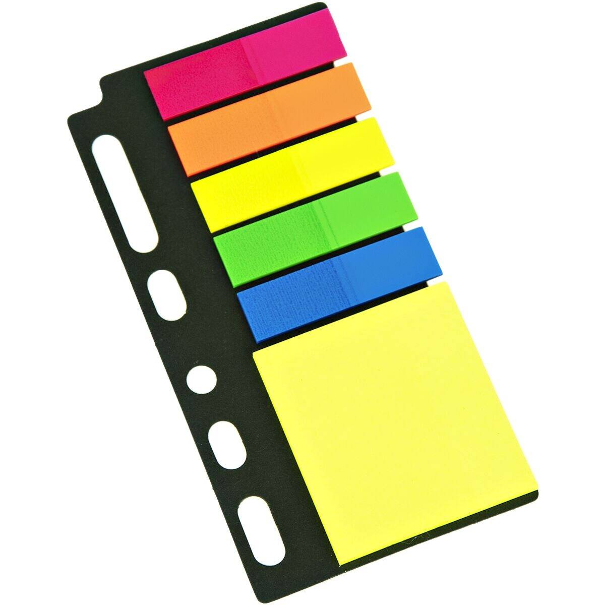 info Folderset: Pagemarker (4,4 x 1,2 cm) und Haftnotizen (5 x 4 cm)