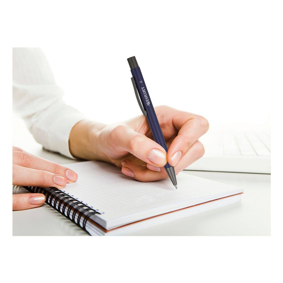 Westcott Kugelschreiber XB-Primesoft blau Schreibfarbe 1 St.