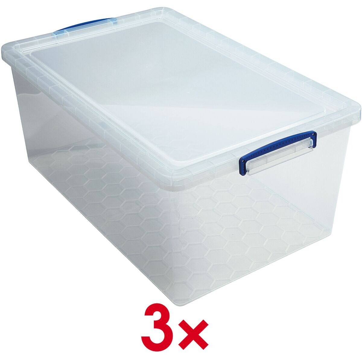 OTTO Office Ablageboxen 62 Liter, 3 Stück