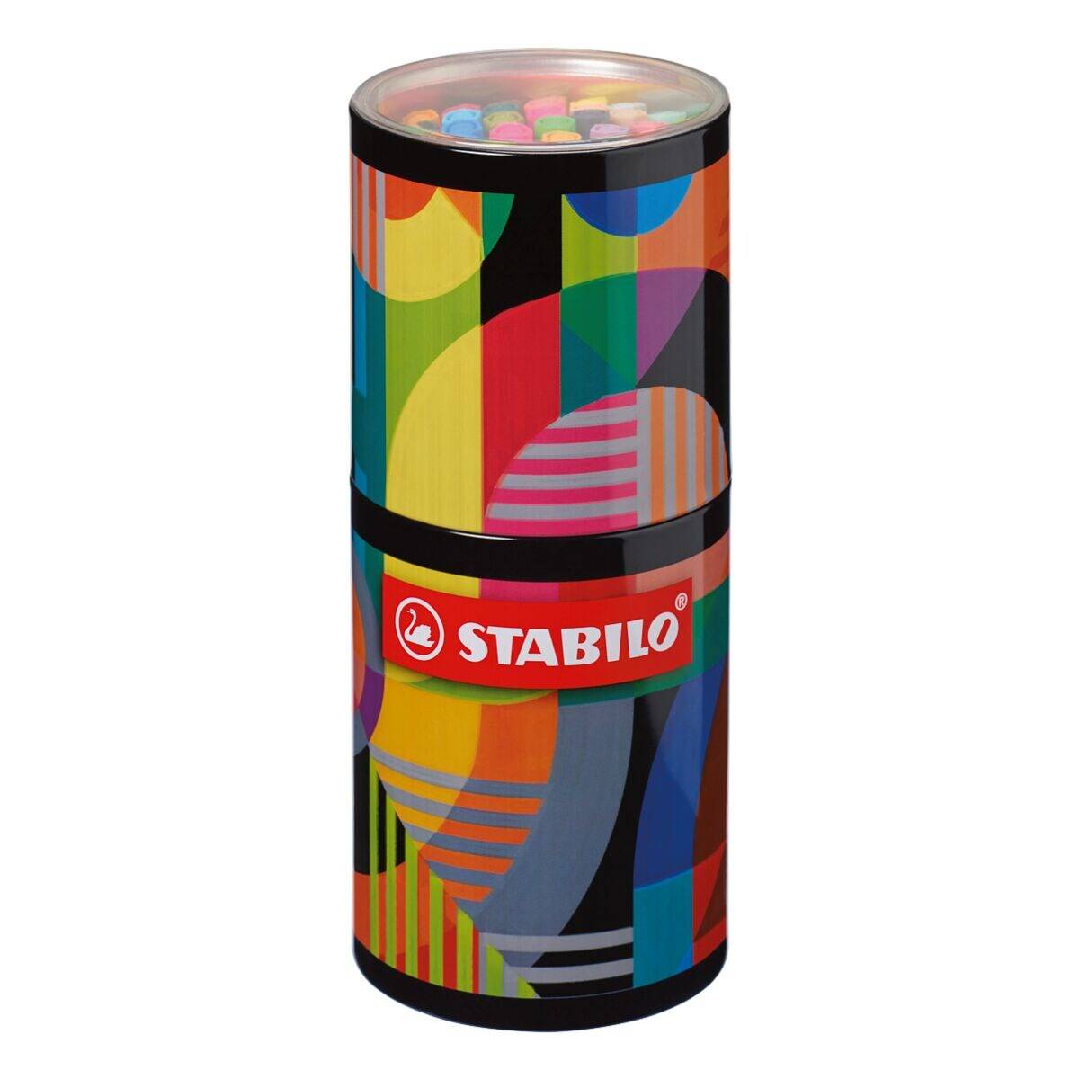STABILO Fasermaler Pen 68, 45er Metalldose ARTY