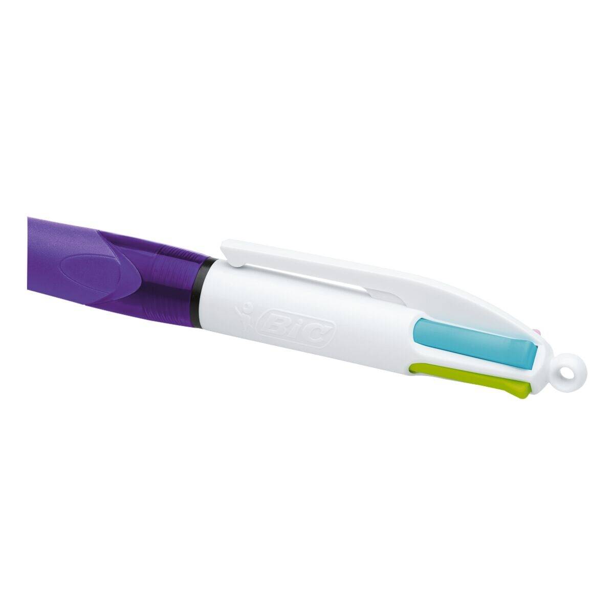 BIC® 4-Farben-Kugelschreiber 0.4 mm Mehrfarbig