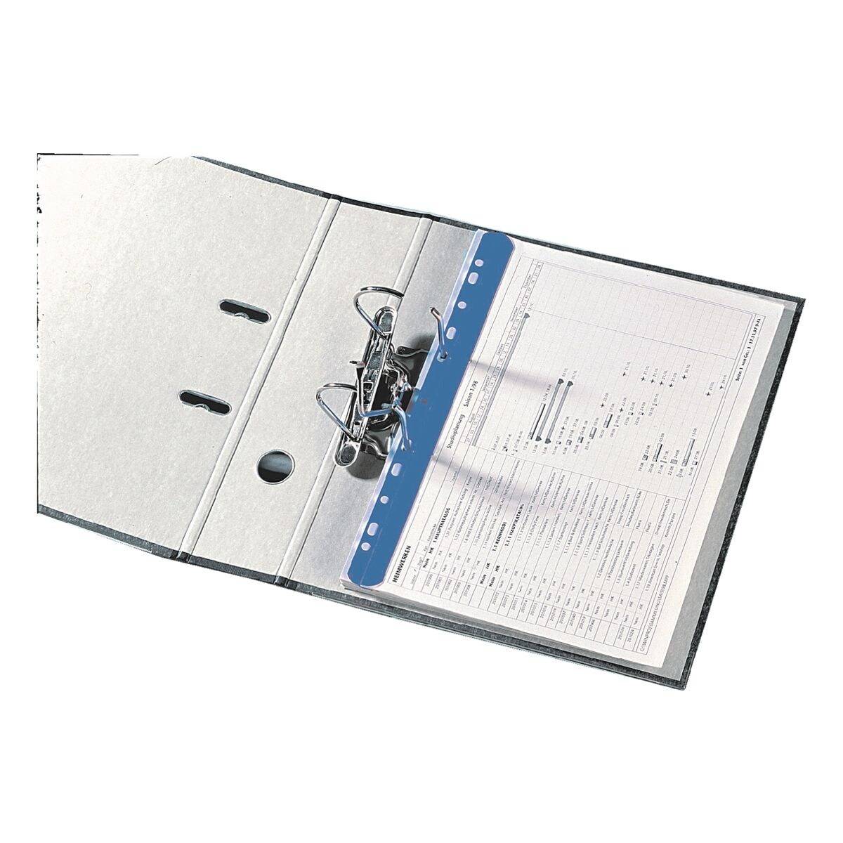 Expro Klemmschienen mit Abheftleiste DIN A4 0.3 cm rot 2204-25/03