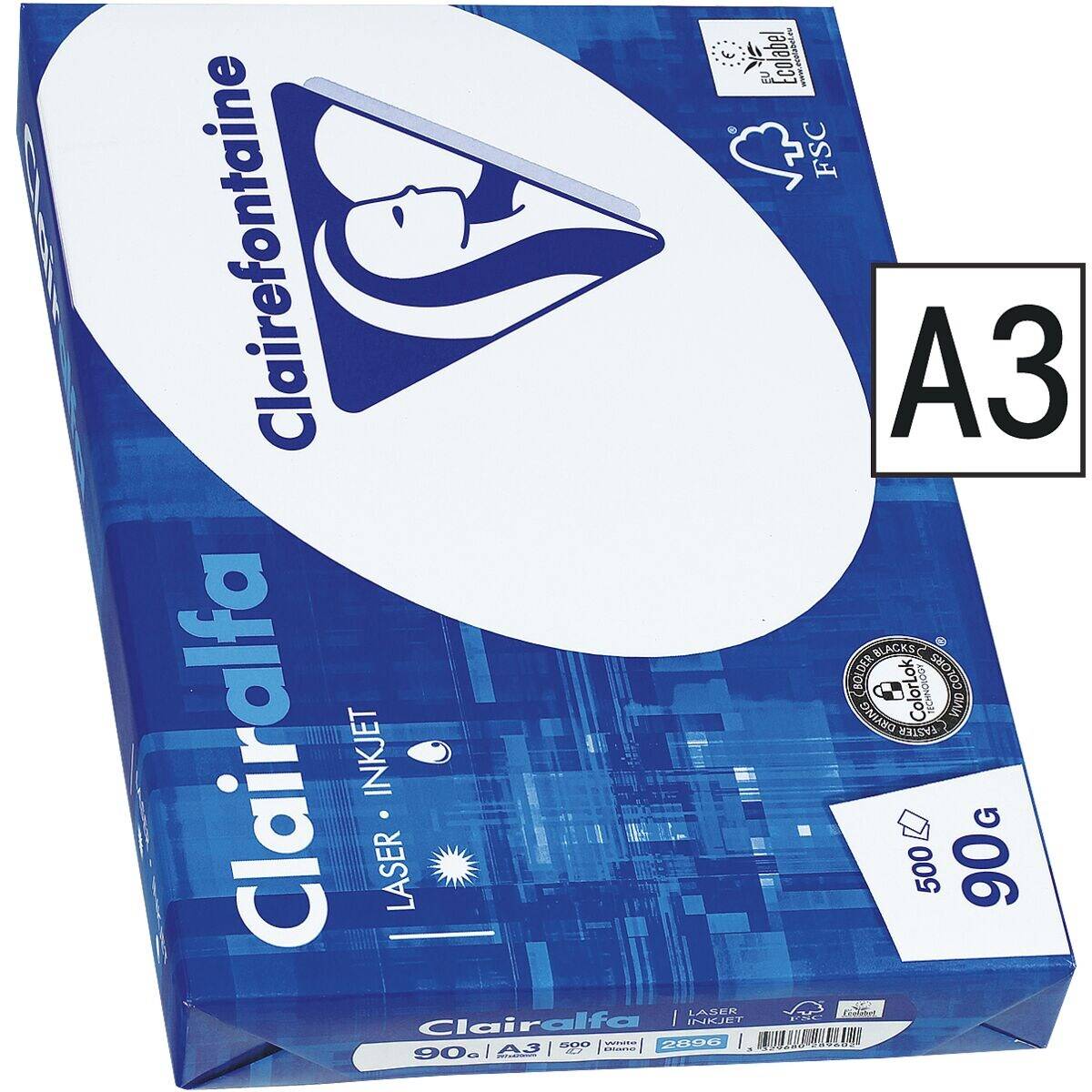 Clairefontaine Multifunktionales Druckerpapier »2800« A3 90 g