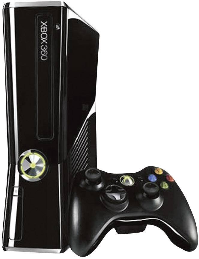 Microsoft Xbox 360 Konsole Slim 4 GB Schwarz