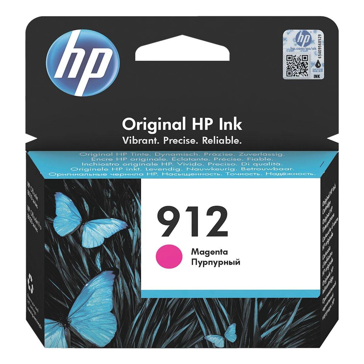 HP 912 Magenta Original Ink Cartridge Drucken, Scannen & Verbrauchsmaterial Verbrauchsmaterialien