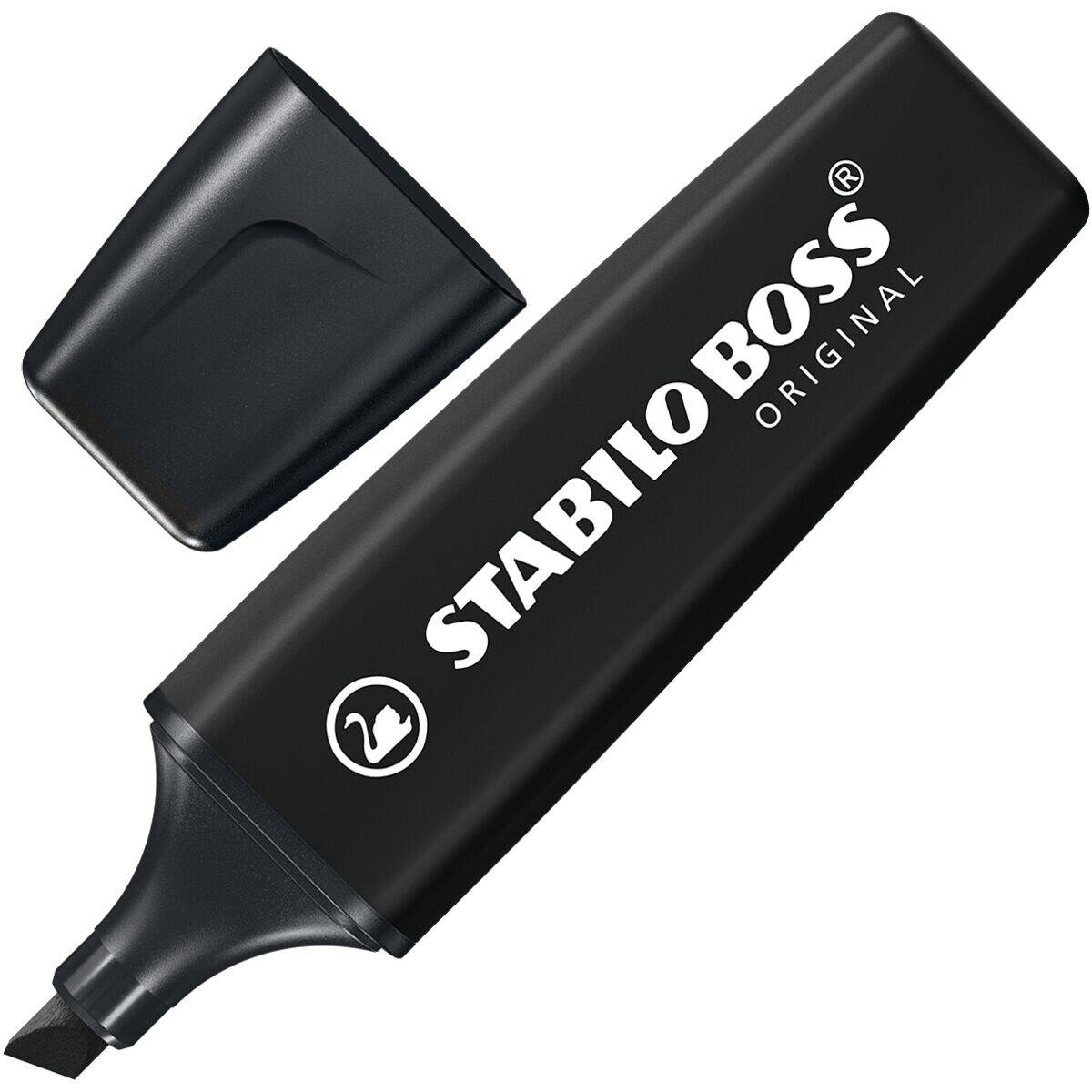 STABILO BOSS ORIGINAL - 10 Stück(e) - Schwarz - 18 Jahr(e) - Meißel - Schwarz -