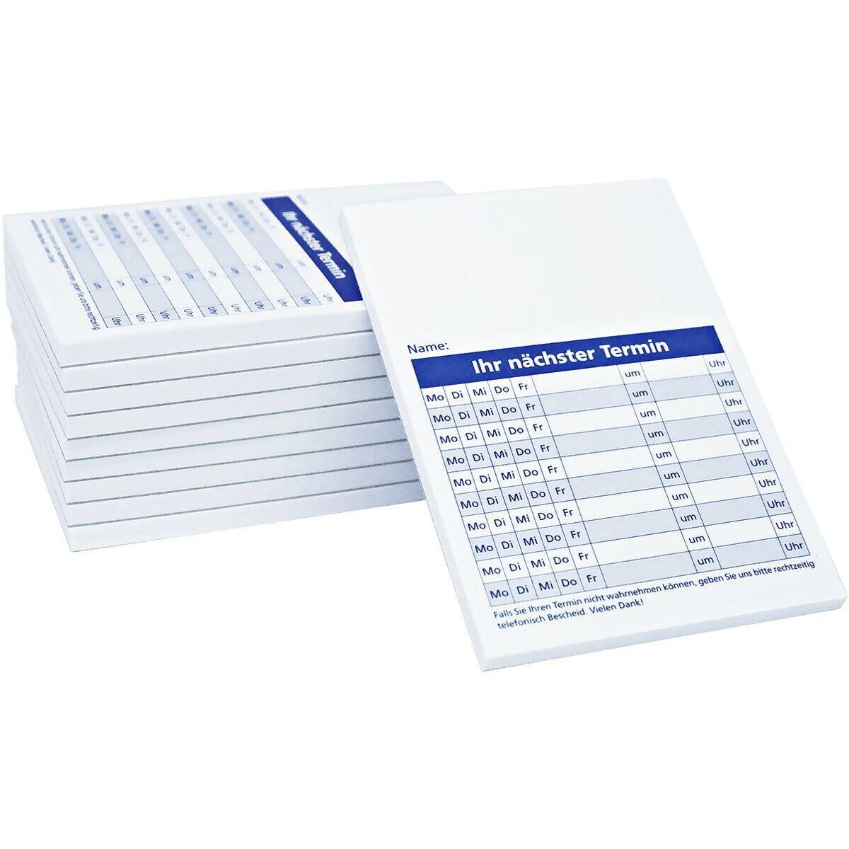 Terminzettel 8655651 A7 50 Blatt 10 Stück