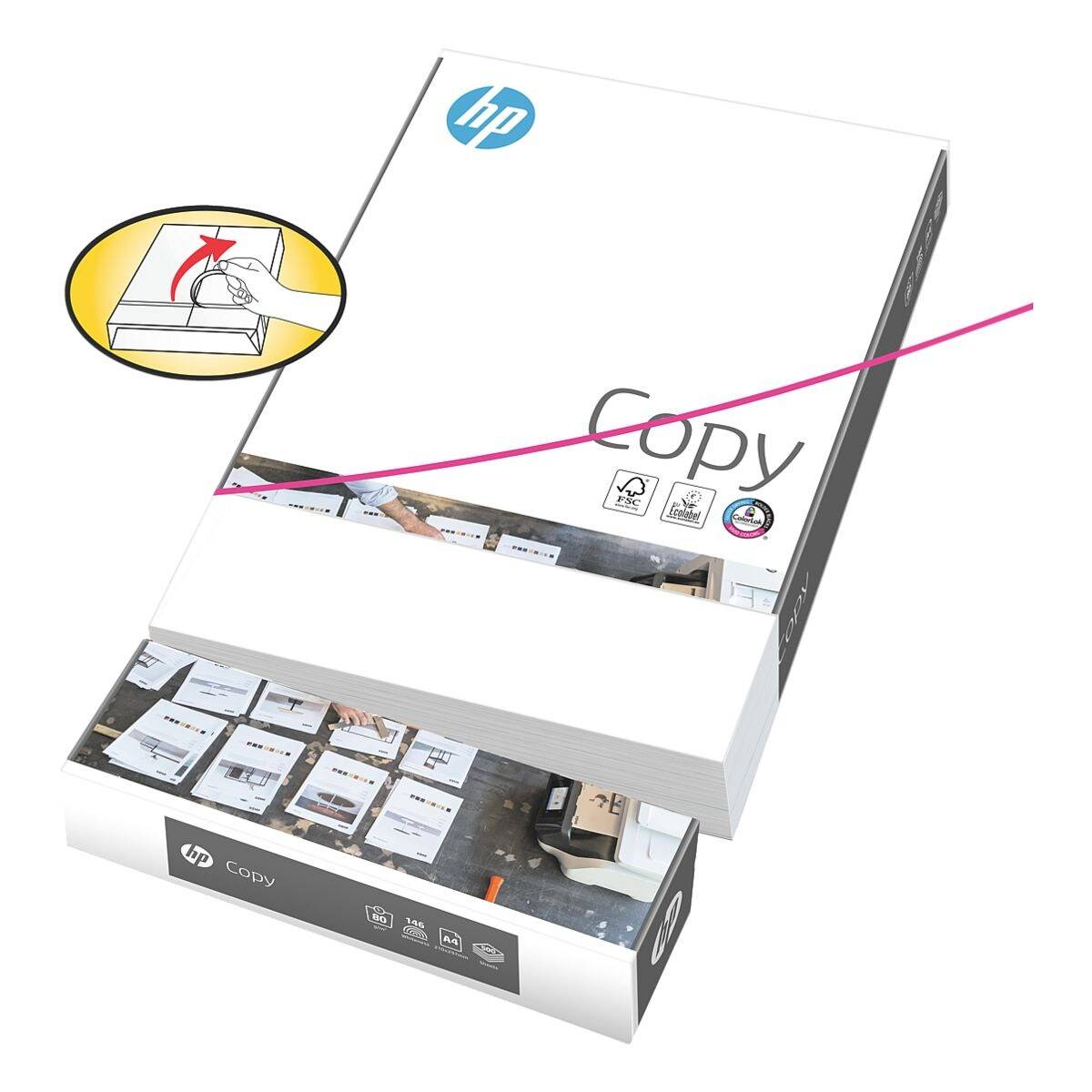 hp Multifunktionspapier "Copy", DIN A4, 80 g/qm