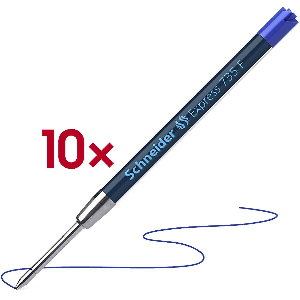 Schneider Kugelschreiberminen Express 735 0.4 mm Blau 7353
