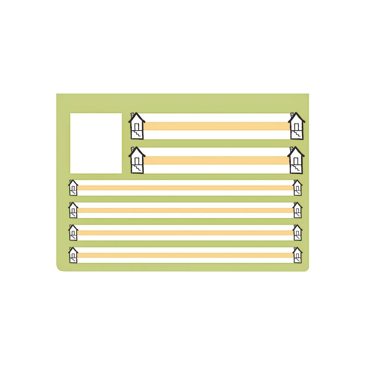 OXFORD Schreiblernheft liniert DIN A4 quer 16 Blätter 100050305