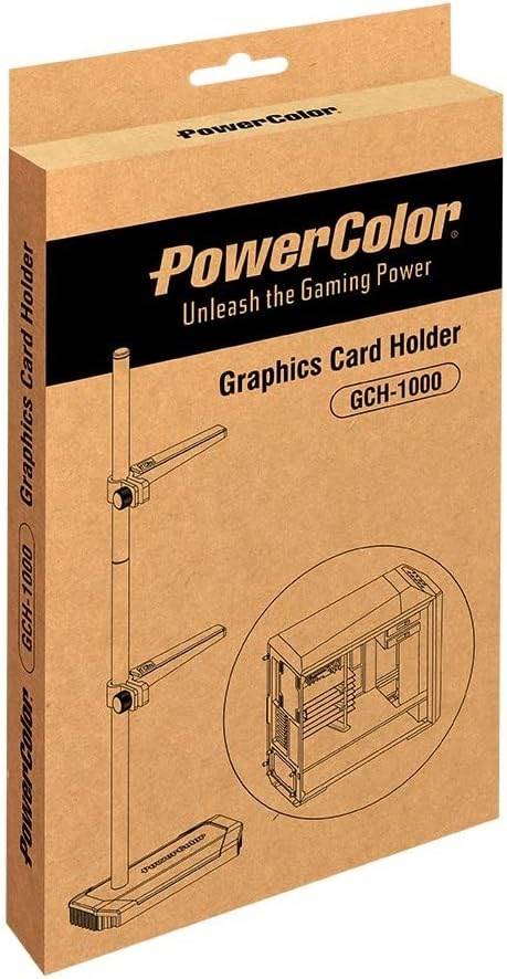 PowerColor VGA Card Halterung ALU/STEEL/PLASTIC Black/Red retail (GCH-1000)