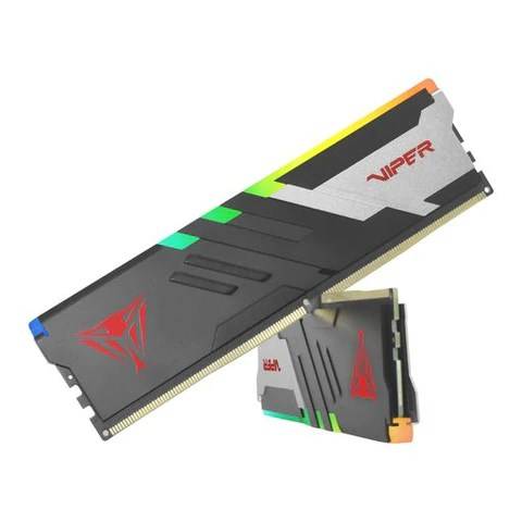 Patriot 32 GB DIMM 7000 (2x 16 GB) Dual-Kit (schwarz, PVVR532G700C32K, Viper Venom RGB, INTEL XMP)