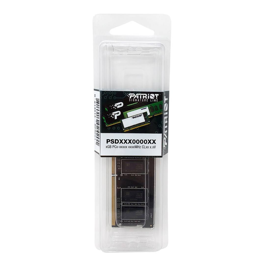 PATRIOT PSD48G32002S Signature-Line SO-DIMM, 8GB, DDR4, 8GB, 3200 Mhz, 22-22-22-52, 1.2v - 8 GB - DDR4