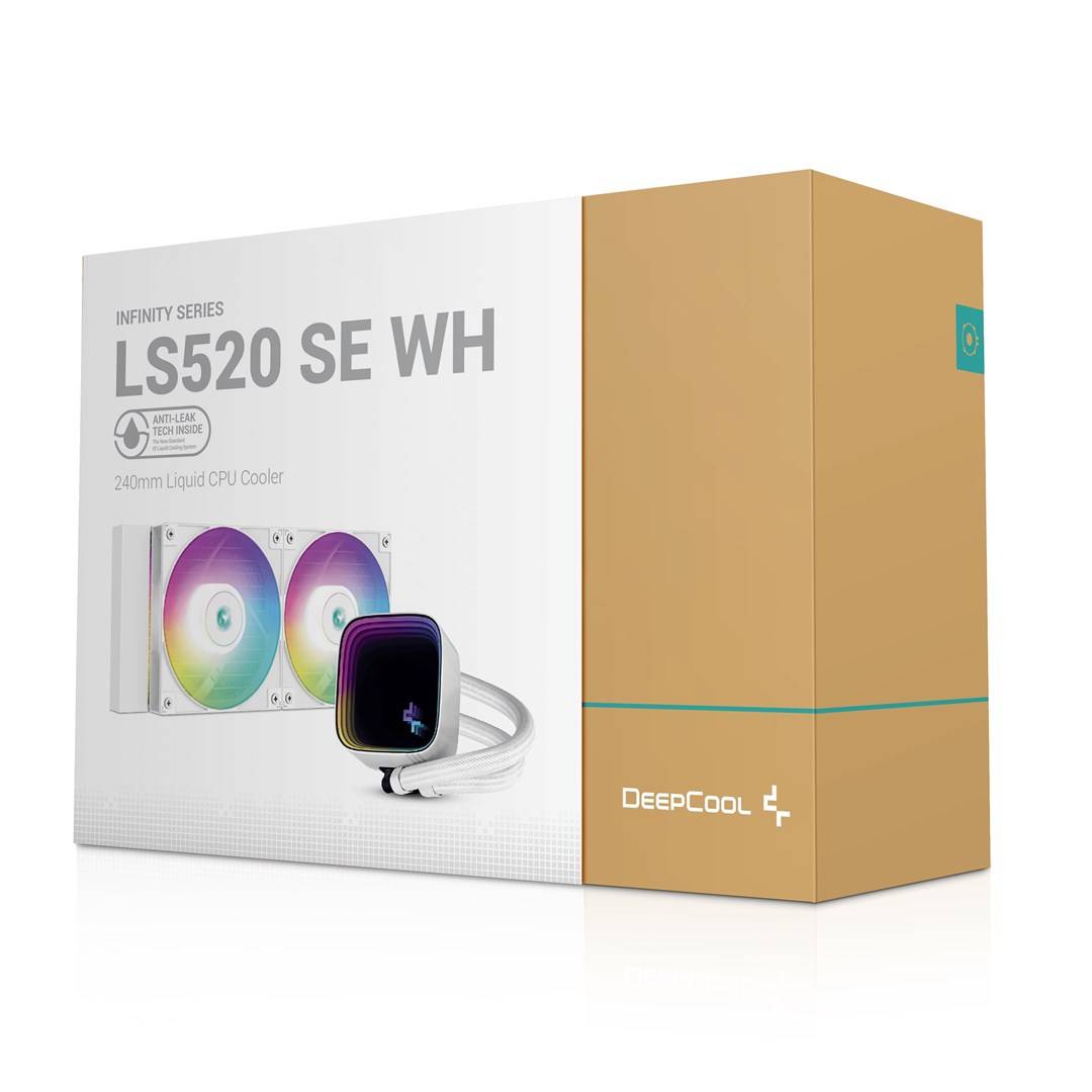 Deepcool Infinity Series LS520 SE - Prozessor-Flüssigkeitskühlsystem - Kühlergröße: 240 mm - (für: LGA1155, LGA1150, LGA