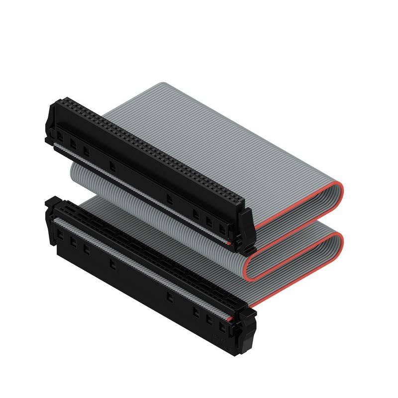 Weidmüller 2827370000Pfosten-Steckverbinder Rastermaß: 1.27mm Polzahl Gesamt: 80 Anzahl Reihen: 2 10St.