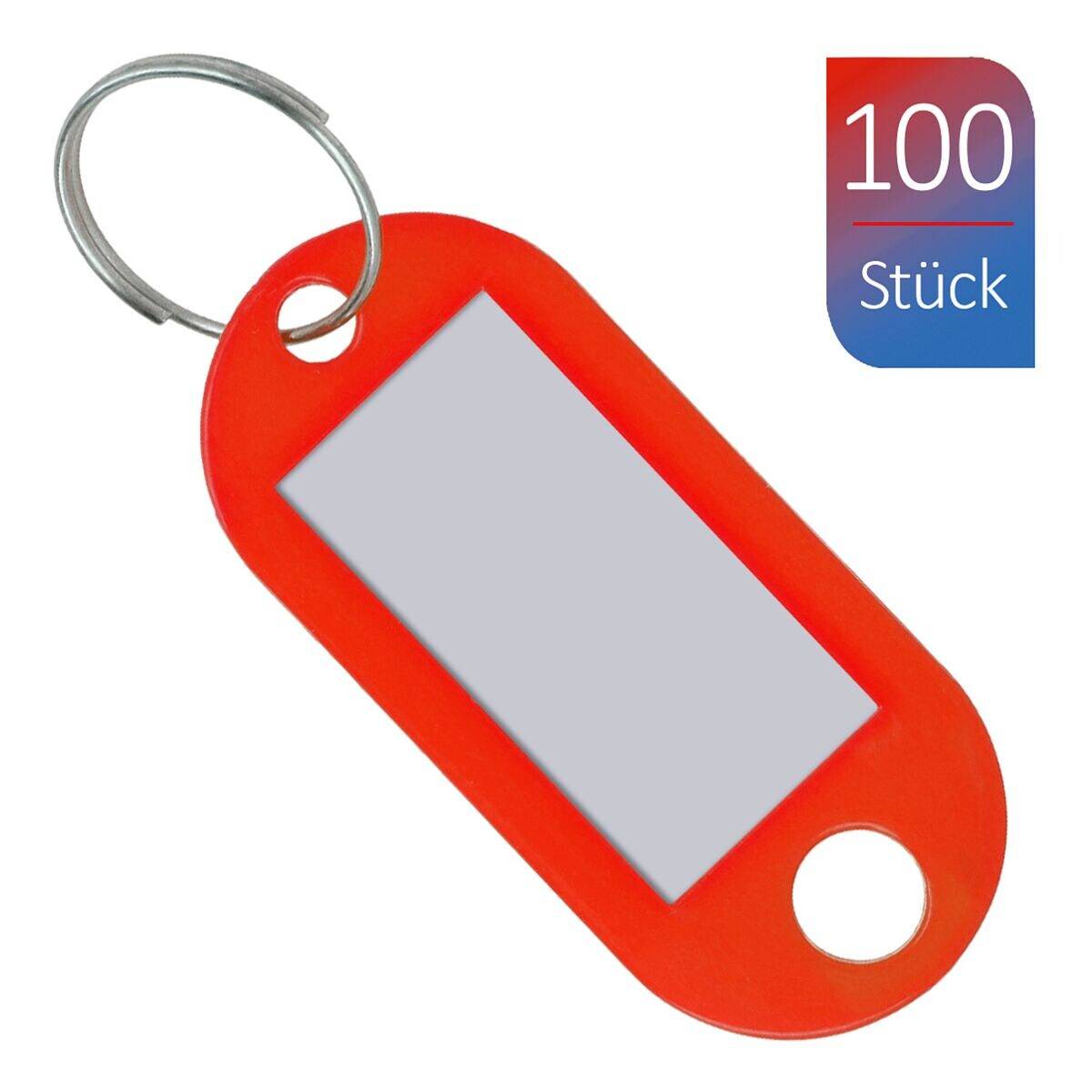 Westcott 100 Schlüsselanhänger rot
