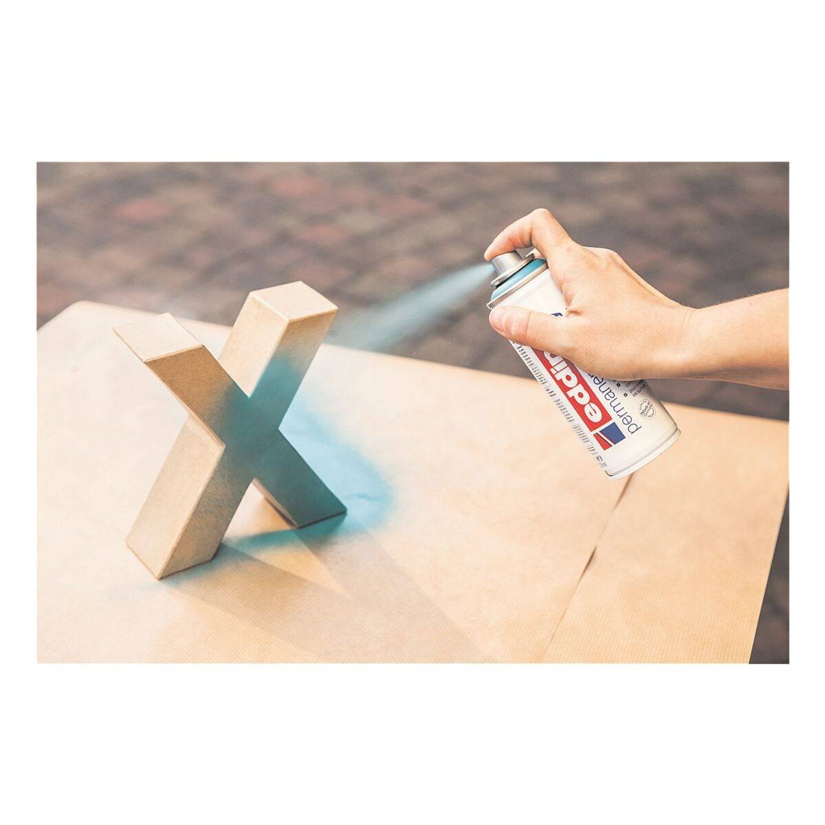 Acryl-Farblack Permanentspray reichgold seidenmatt