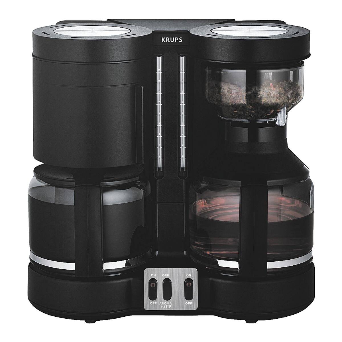 Krups Kaffeemaschine »Duothek Plus« schwarz