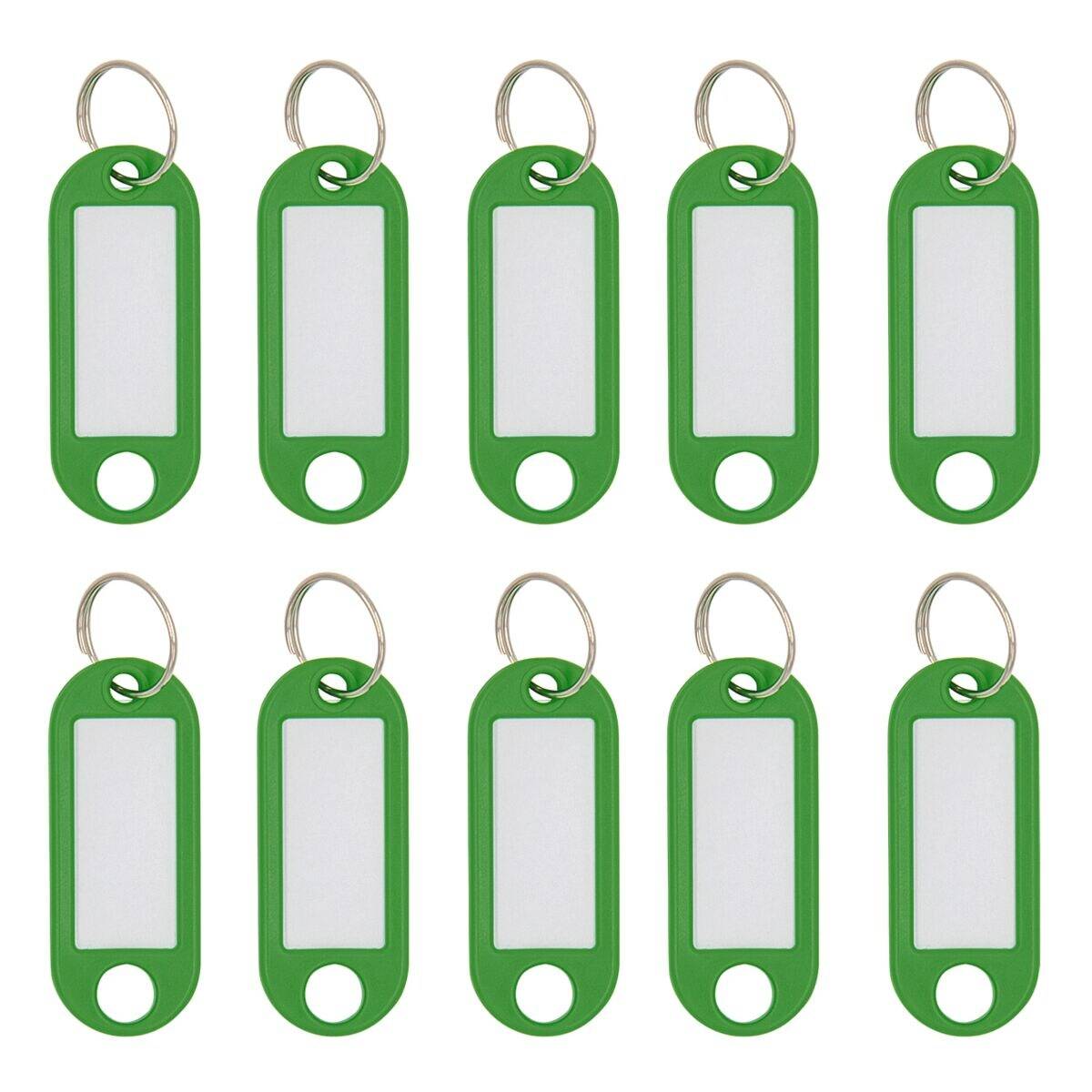 WEDO Schlüsselanhänger, Packung: 10 Stück, grün