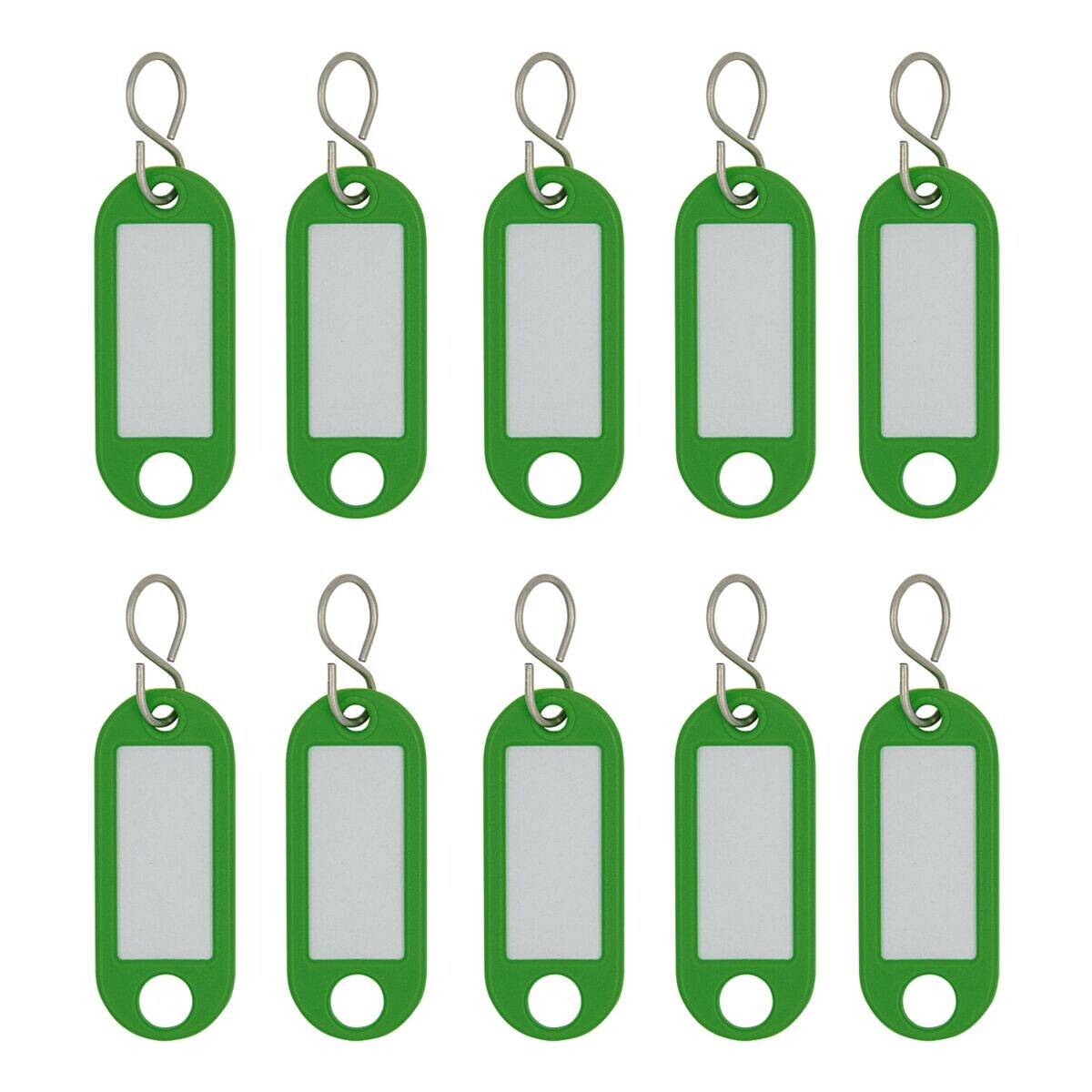 WEDO Schlüsselanhänger S-Haken, grün, Kleinpackung