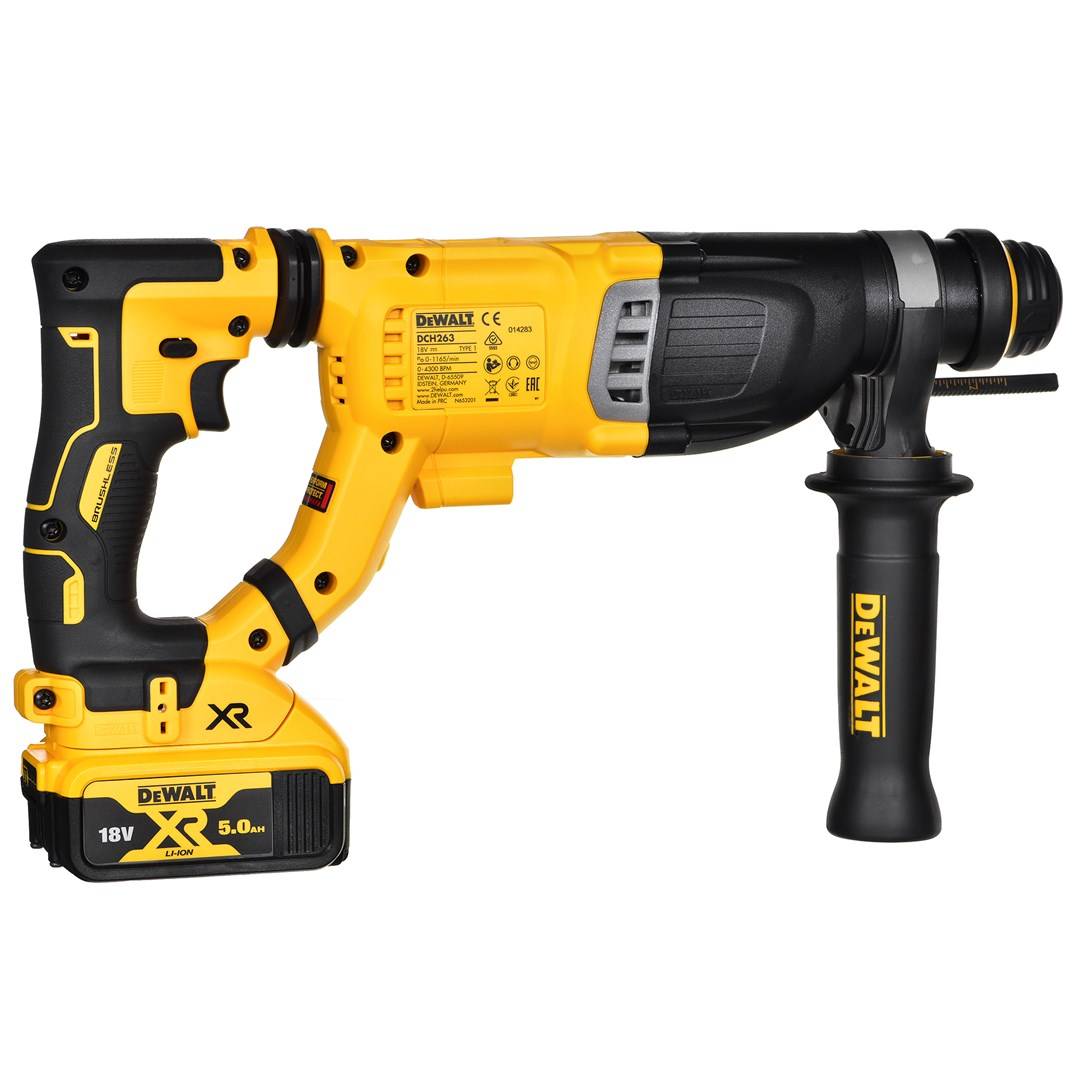 DEWALT DCH263P1-QW - SDS Plus - Schwarz - Gelb - 3 cm - 1165 RPM - 3 J - 2,8