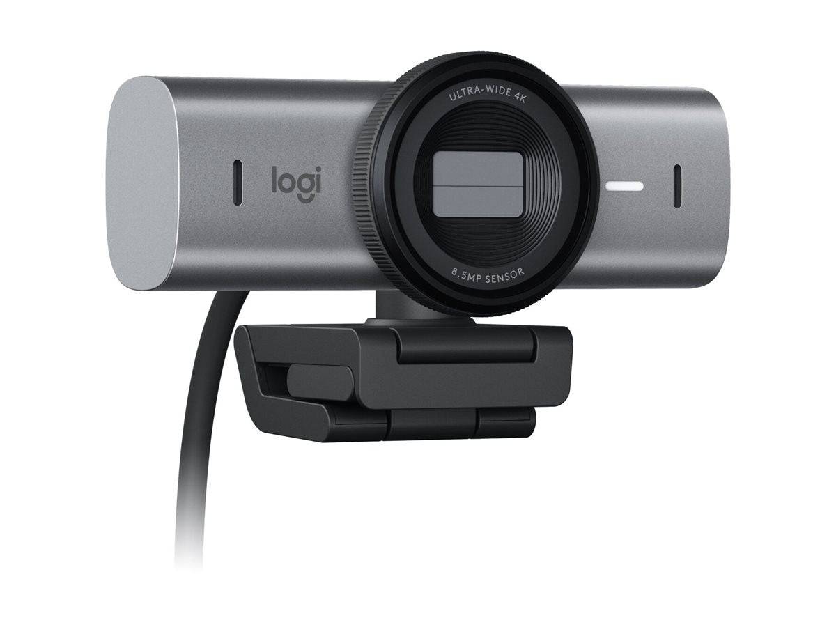 Logitech MX Brio 705 Webcam, 3840 x 2160 4K UHD, 8 MP, 30 fps, 90°