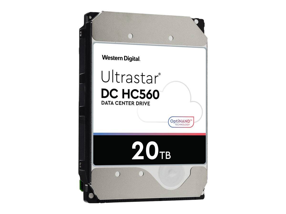 WD Ultrastar DC HC560 WUH722020BL5201 - Festplatte - verschlüsselt - 20 TB - intern - 3.5" (8.9 cm)