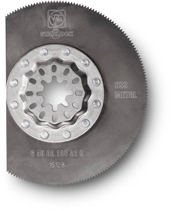 FEIN 63502106220 Segmentsägeblatt HSS D.85mm Starlock 2 St./Pack FEIN Metall-V