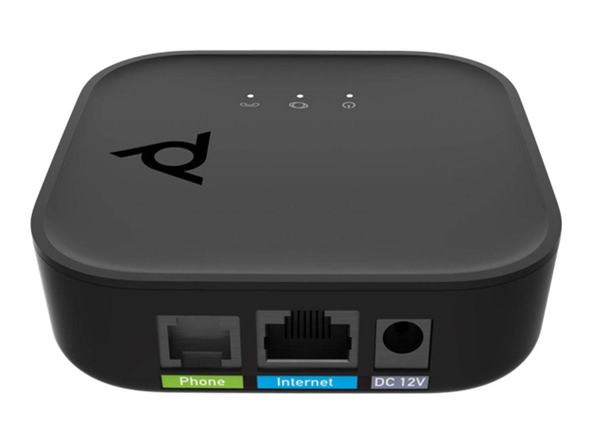 HP - Poly ATA 400 - VoIP-Telefonadapter - mit Open SIP