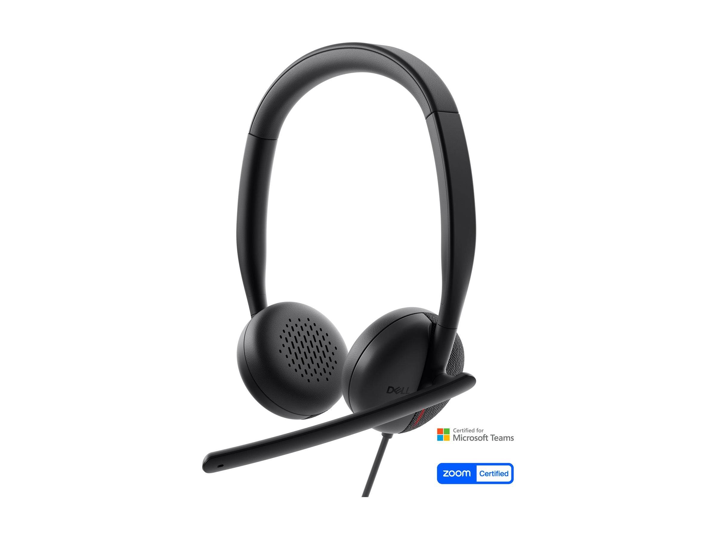 Dell Wired Headset WH3024 - Headset - On-Ear