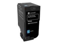 Lexmark Tonerkassette CX725 Original Cyan 16000 Seiten 84C2HC0