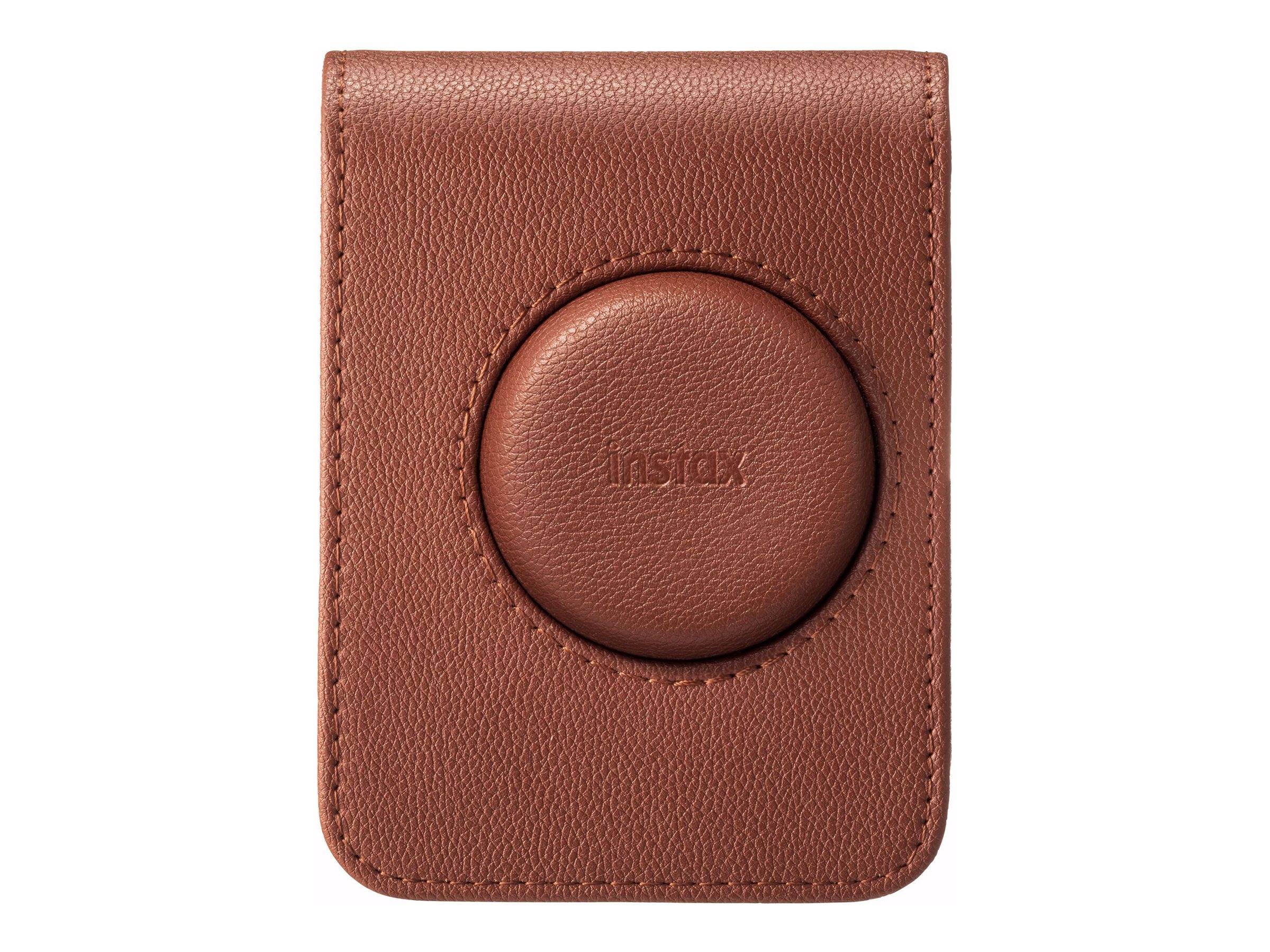 Tasche für Kamera - Kunstleder - braun