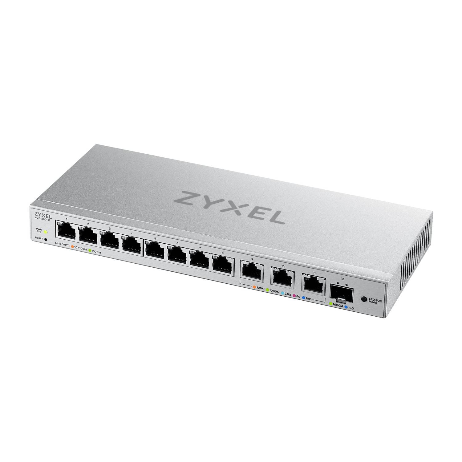 ZyXEL XGS1250-12v2 Switch 12-Port Web Managed
