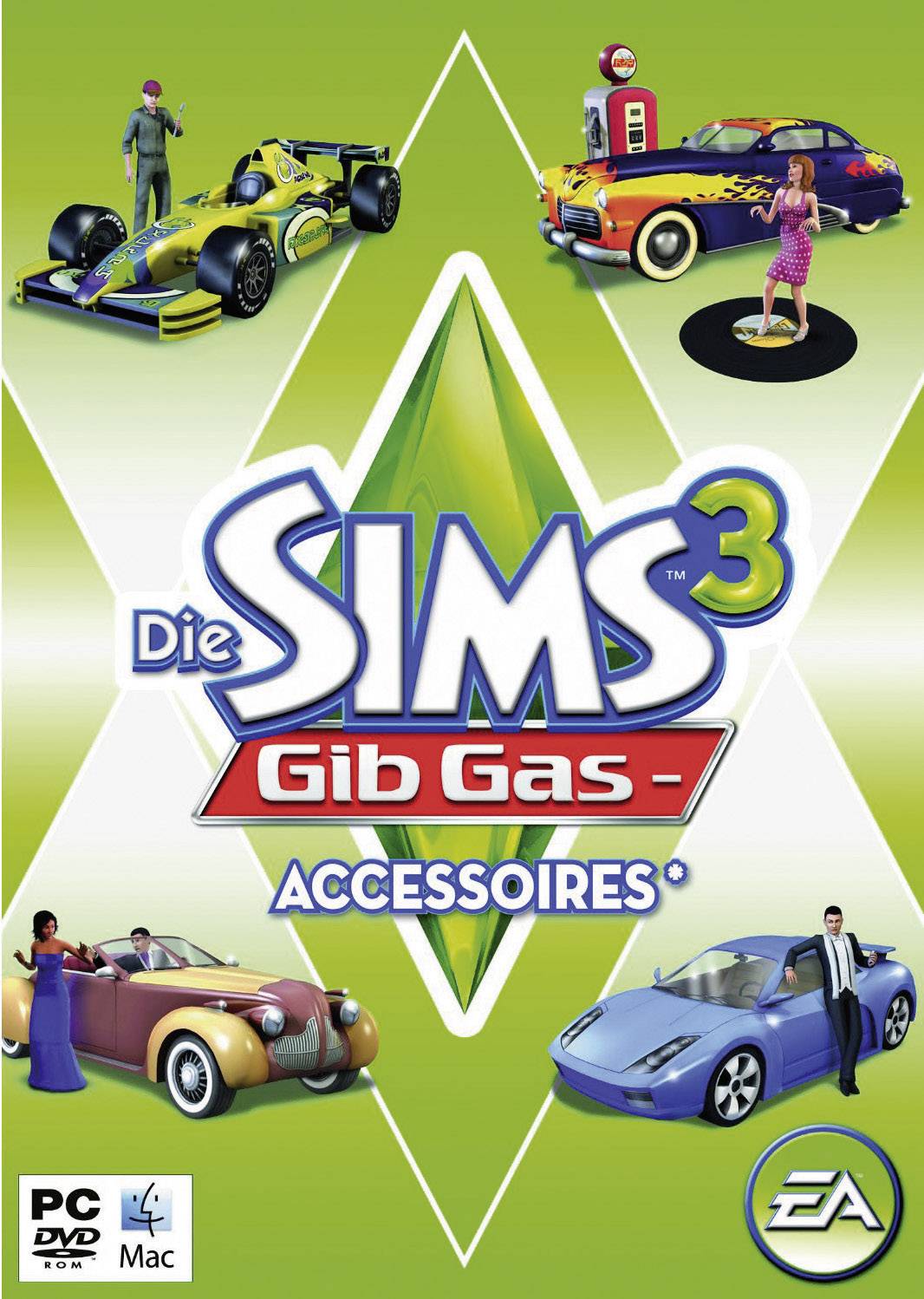Die Sims 3 Gib Gas-Accessoires PC USK: 0
