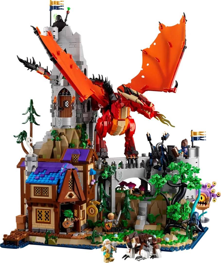 Lego ® Ideas 21348 Dungeons & Dragons: Die Sage vom Roten Drachen