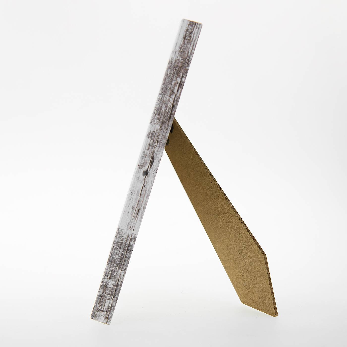 Zep Nelson 6, MDF-Platten, Wolle, Weiß, Einzelbilderrahmen, Tisch, Wand, 40 x 50 cm, Rechteckig