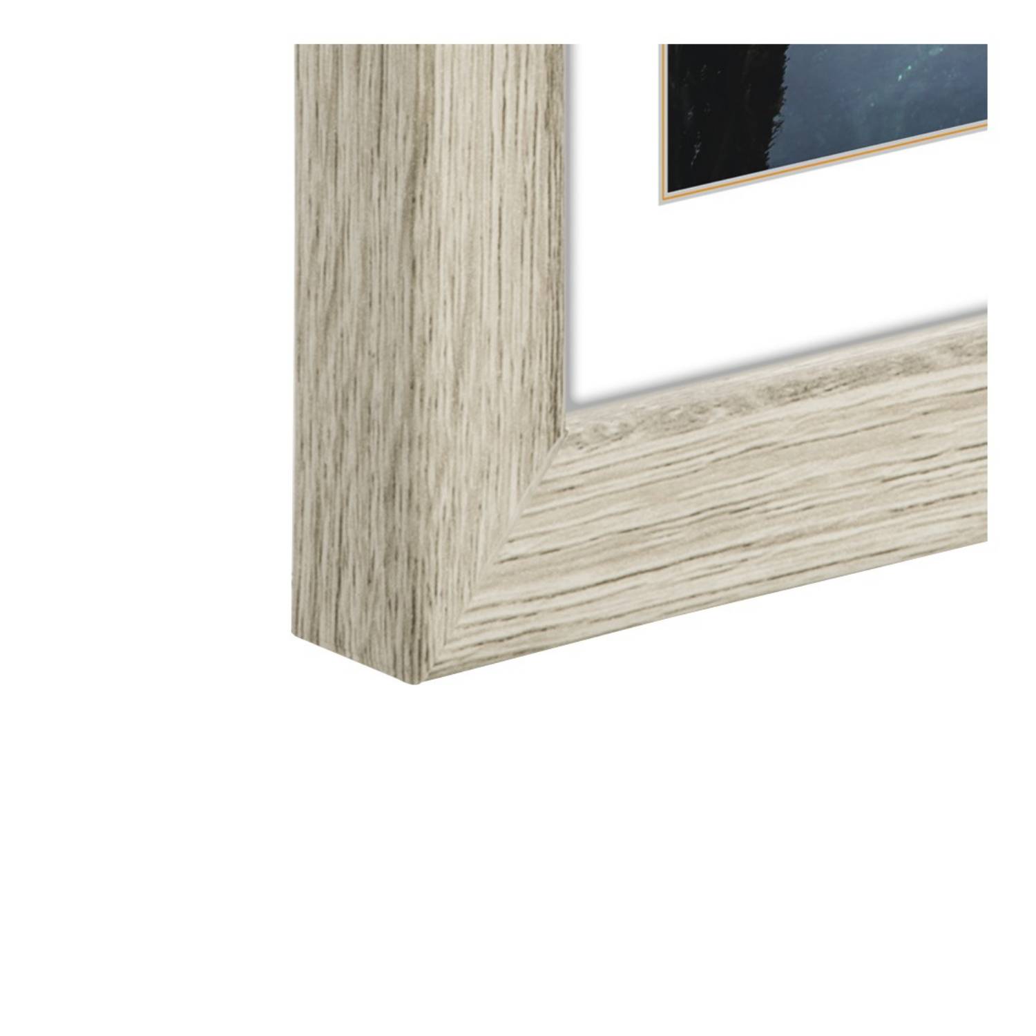 hama 00175941 Holzrahmen Oslo 13x18cm Rahmen graukiefer