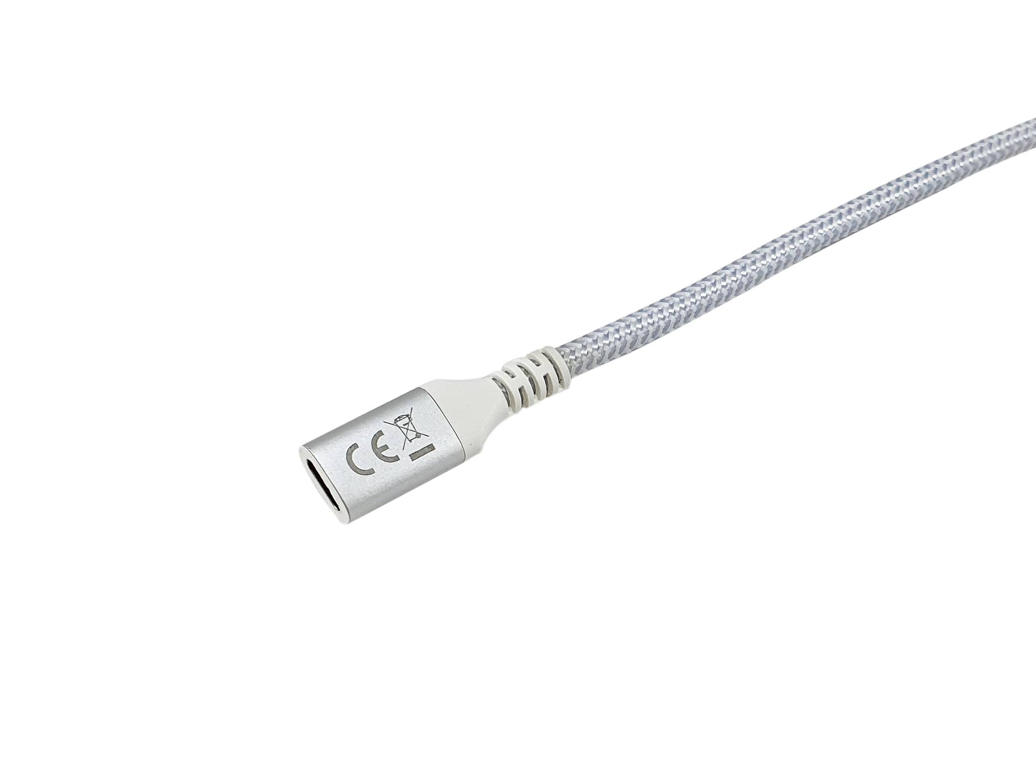 Equip USB Kabel 3.2 C -> St/St 1.00m 5A 4K/60Hz - Kabel - Digital/Daten - m