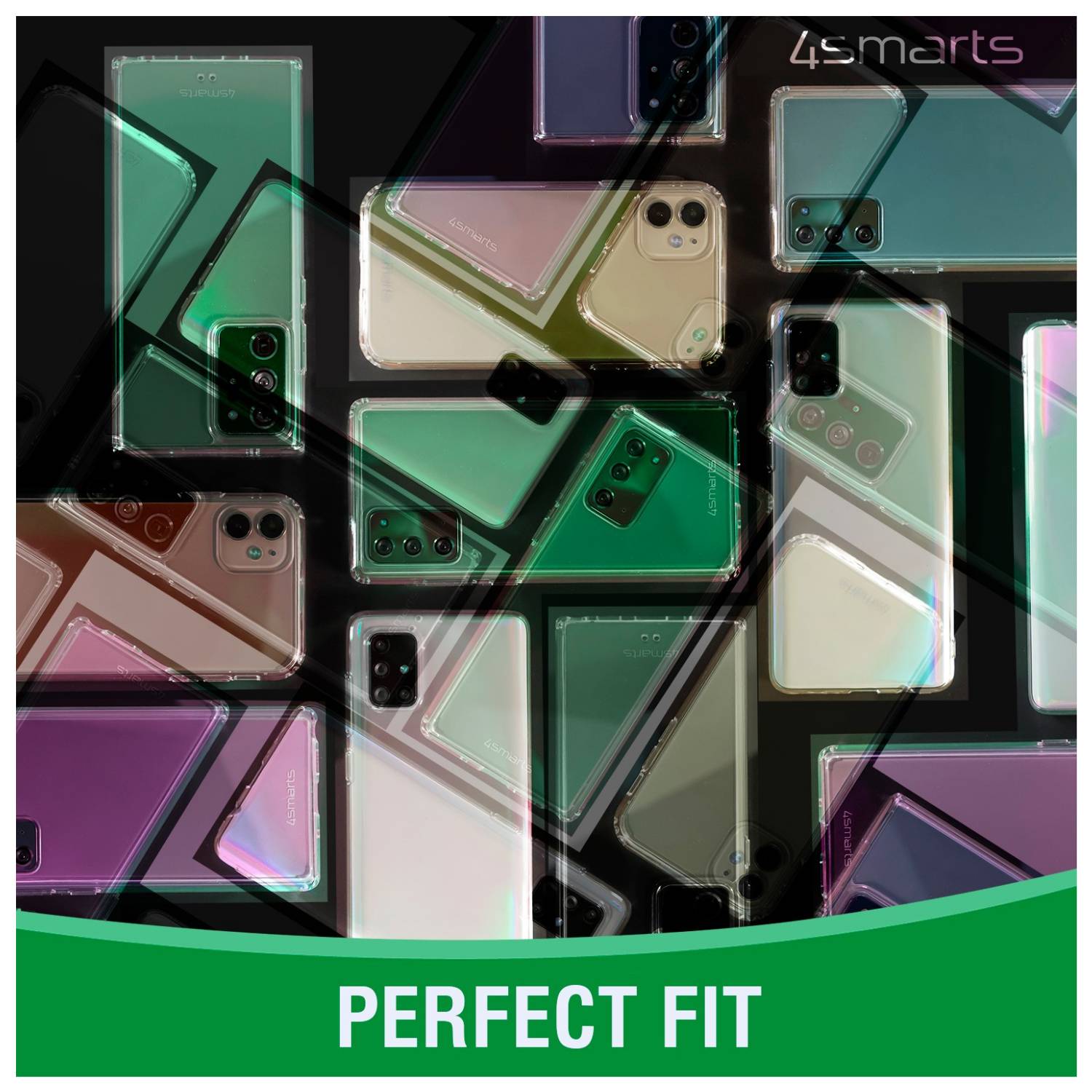 4Smarts 360° Protection Set X-Pro Displayschutzglas iPhone SE3, iPhone SE2, iPhone 8, iPhone 7, iPhone 6 1 St. 456294