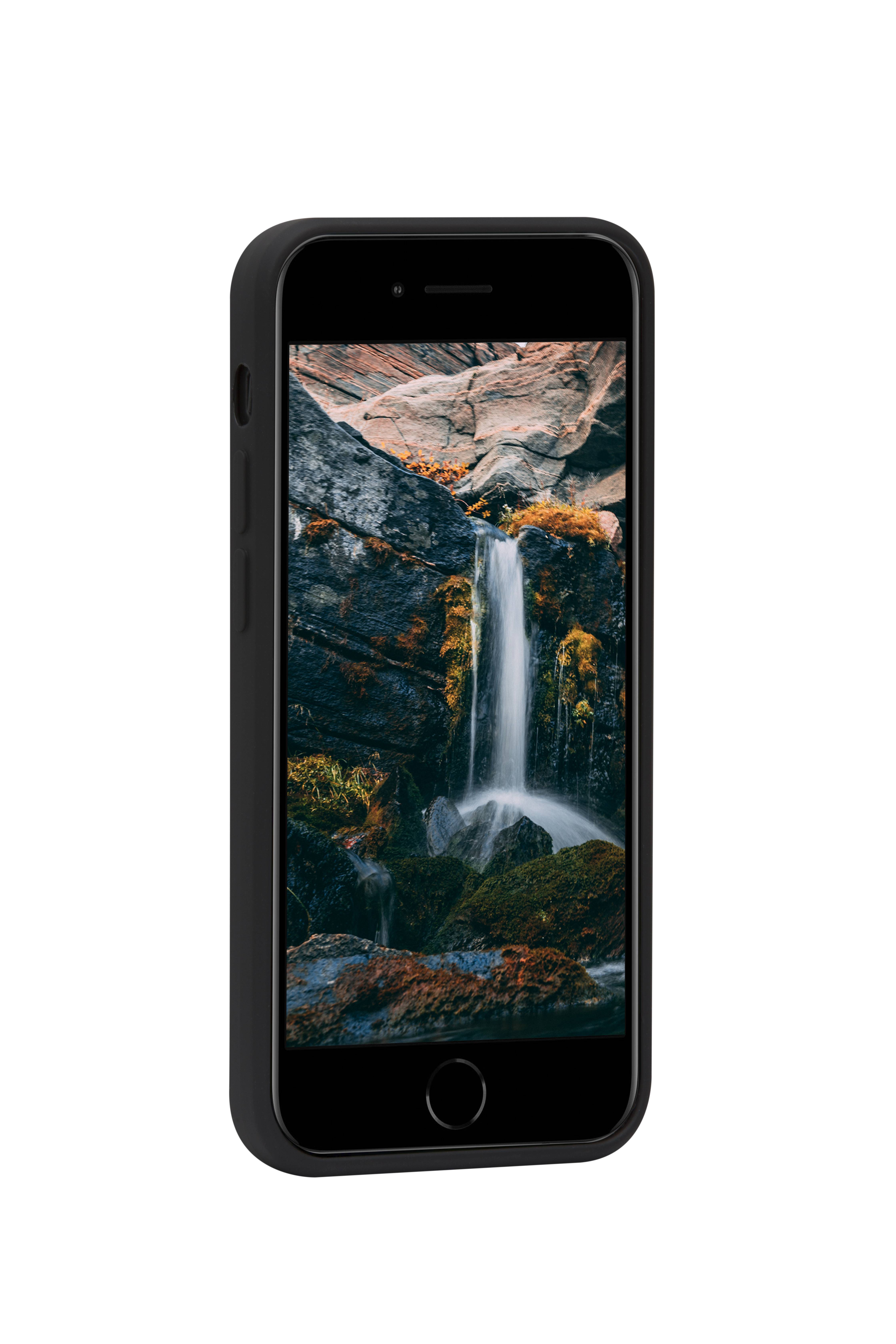 dbramante1928 Nuuk - Hintere Abdeckung für Mobiltelefon - Bulk - recycelter Kunststoff - Schwarz - für Apple iPhone 7, 8