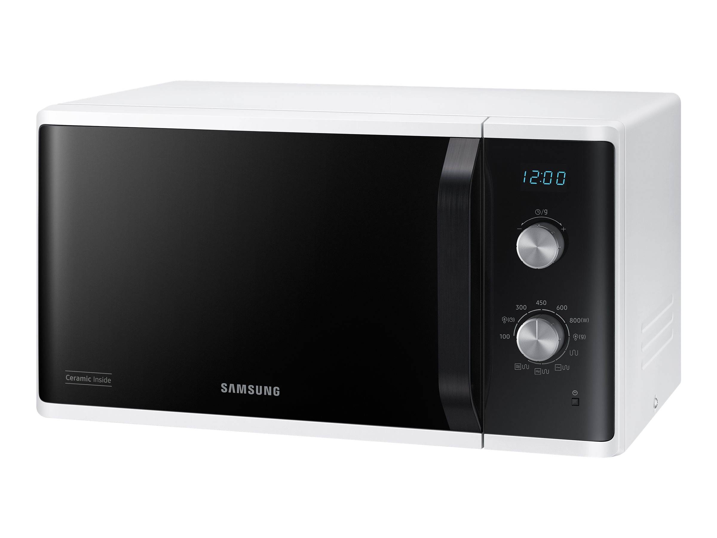 Samsung MG23K3614AW - Mikrowellenofen mit Grill - 23 Liter - 800 W - weiß