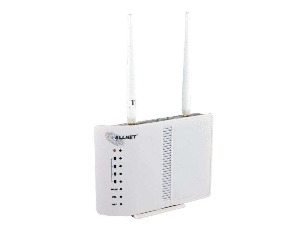 ALLNET Router ADSL2+ inkl. Bridge Modem &amp; WLAN AP ALL-WR02400N