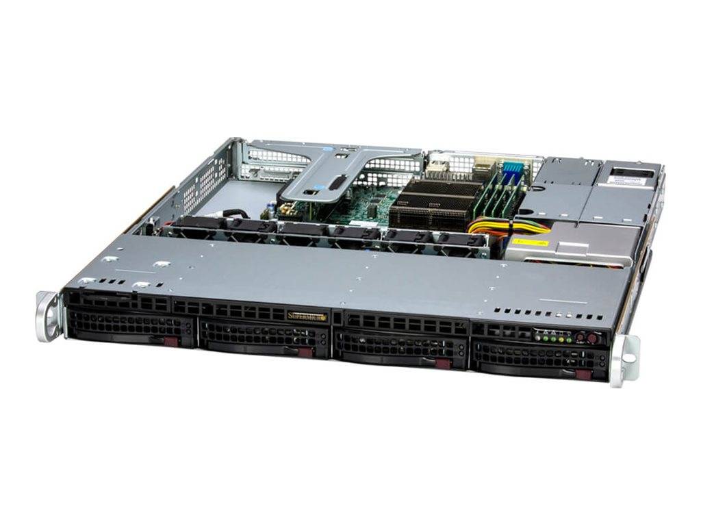 Supermicro UP SuperServer 511R-M - Server - Rack-Montage - 1U - keine CPU - RAM