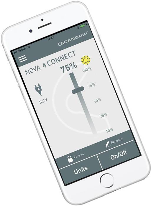 Nova 4 Connect, Schwarz, IP65, IK07, TÜV Rheinland, 30 W, COB LED