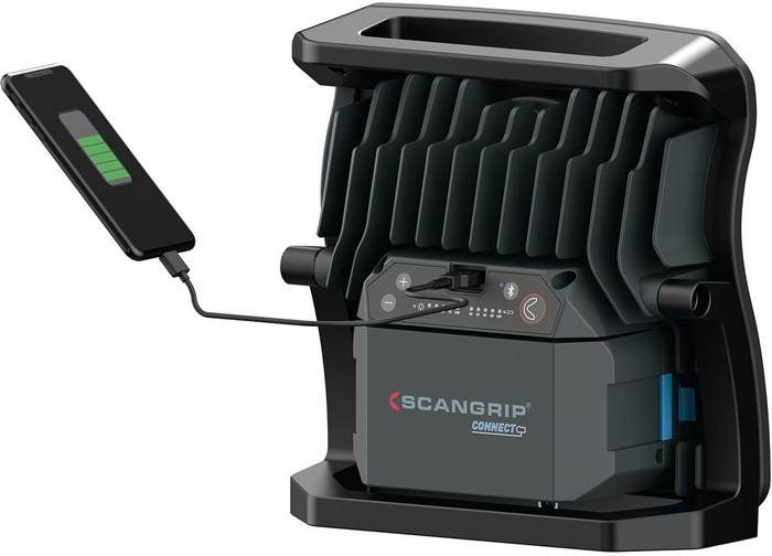 LED-Strahler NOVA 10 CONNECT 75 W 1000-10000 lm IP65 SCANGRIP