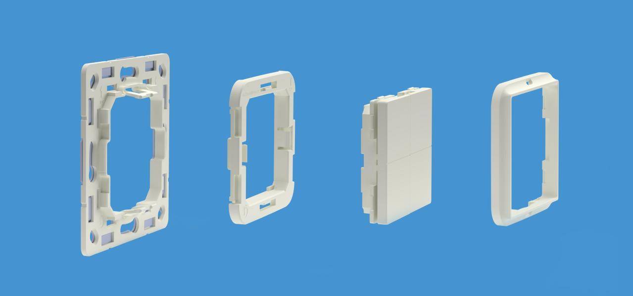 Shelly Wall Switch Adapter - Busch-Jaeger Adapter
