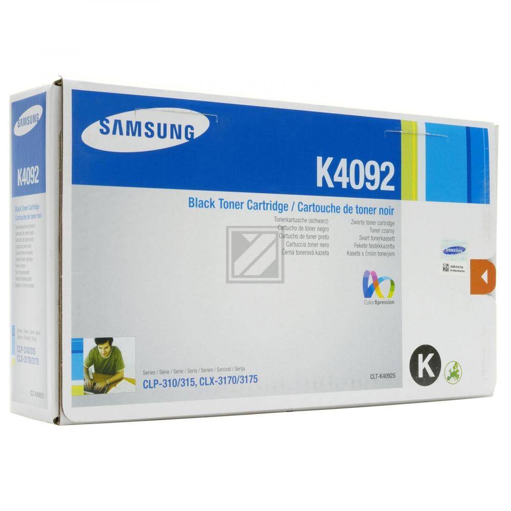 Samsung Toner CLT-K4092S Original Schwarz 1500 Seiten SU138A