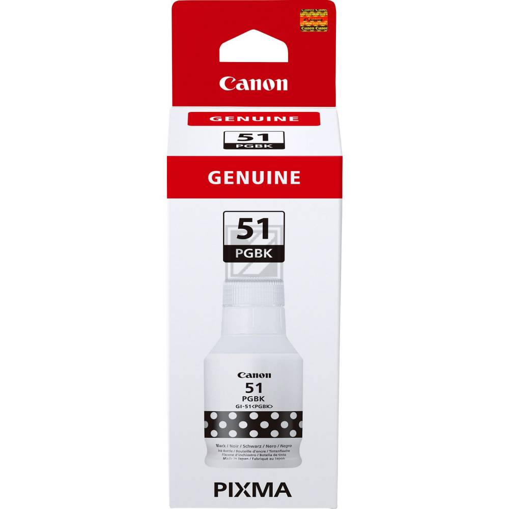 Canon 4529C001 GI-51PGBK Nachfülltinte Original Canon Schwarz 135 ml